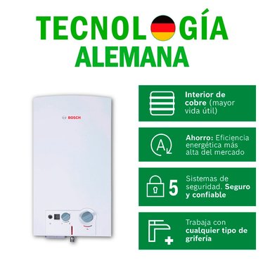 TERMA A GAS BOSCH GN 11 LT COMPACTO DIGITAL 2 + KIT - 3