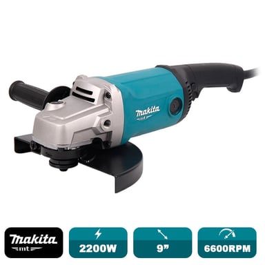 ESMERIL AMOLADORA ANGULAR 9' M0921B 2200W 6600 RPM MAKITA MT - 2