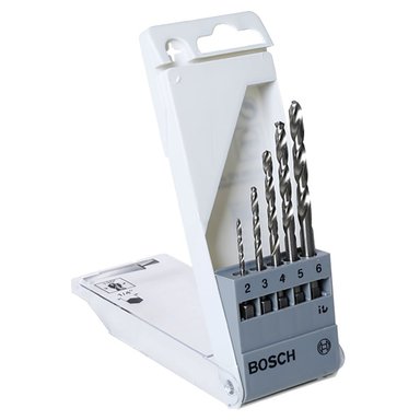 SET 5 BROCAS METAL BOSCH HSS-G VAST HEX DE 2 3 4 5 Y 6MM - 3