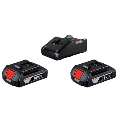 SET DE HERRAMIENTAS BOSCH TALADRO ATORNILLADOR GSR 185-LI + 2 BATERÍA 2 AH 1 CARGADOR - 2