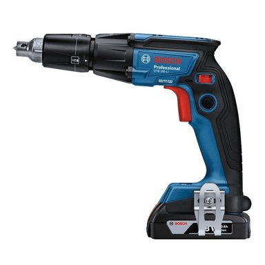 SET DE HERRAMIENTAS BOSCH ATORNILLADOR DRYWALL GTB 185-LI 1/4' 18V + 2 BATERÍA 2 AH - 3