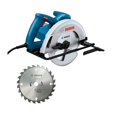 SIERRA BOSCH 1300 WATTS CIRCULAR GKS 130 7 1/4' 184 MM 64MM - 1