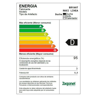TERMOTANQUE RHEEM GLP GRIS 76L - 8