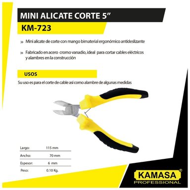 MINIALICATE CORTE 5' PVC KAMASA KM723 - 2