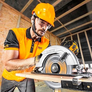 SIERRA CIRCULAR INGCO 2200W 9 1/4'' CORTADORA INDUSTRIAL - 3