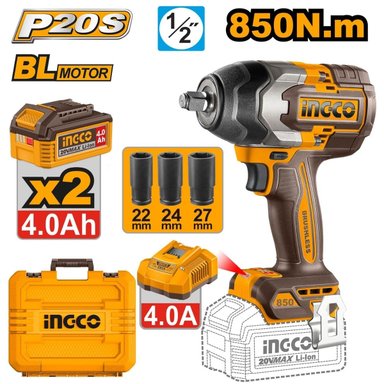 ROTOMARTILLO INGCO RGH9528-2 950W SDS PLUS 28MM + CHUCK - 2