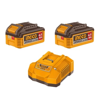 TALADRO ATORNILLADOR PERCUTOR INGCO 20V 86NM BRUSHLESS + 2 BATERÍAS 4AH CIDLI208682 - 3