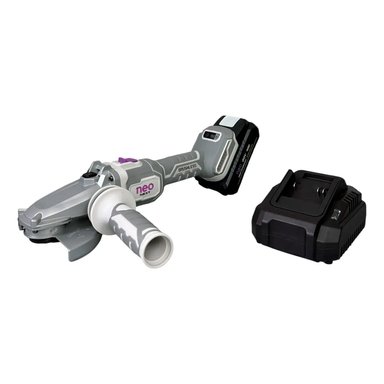 AMOLADORA ANGULAR 20V NEO + BAT 4AH + CARGADOR A1215/20C1-4 - 1