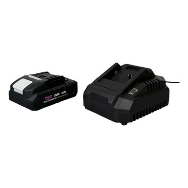 AMOLADORA ANGULAR 20V NEO + BAT 4AH + CARGADOR A1215/20C1-4 - 2