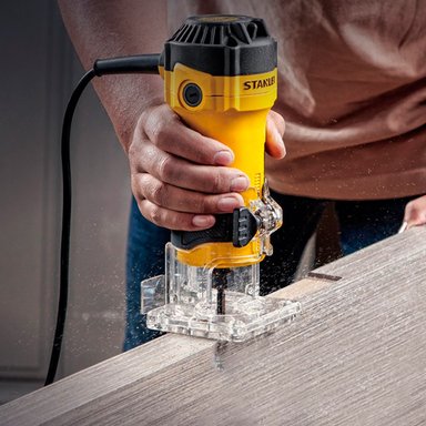 FRESADORA RUTEADORA DE PALMA STANLEY ST55-B2 1/4' 550W - 5