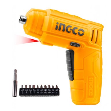 ATORNILLADOR INGCO INALAMBRICO CSDLI0402 1/4' 4V 4NM - 1
