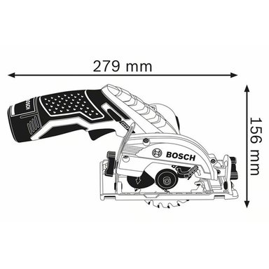 SIERRA BOSCH GKS 12V 26 BARETOOL CIRCULAR SIN BAT - 3