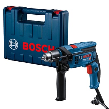 TALADRO BOSCH PERCUTOR GSB 13 RE MALETÍN 750 WATTS - 1