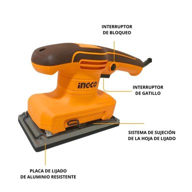 ESMERIL AMOLADORA INGCO AG7118 4 1/2 710W - 4