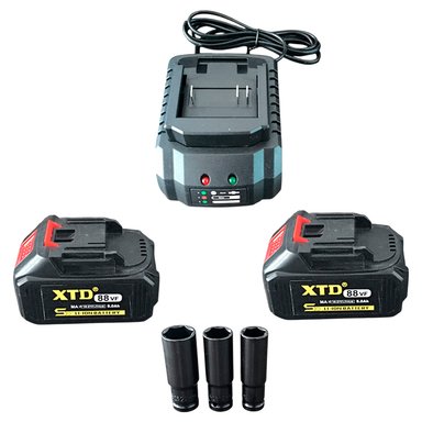 LLAVE IMPACTO 1/2 XTD 700NM 4725 + 2 BATERÍAS + CARGADOR - 5
