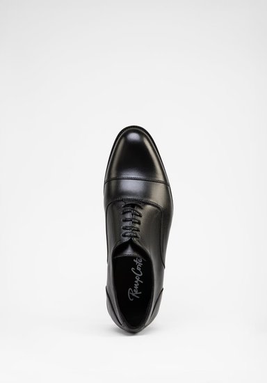 RENZO COSTA-ZAPATOS PRIME LEATHER ZPC 2493 CRUST NEGRO - 4
