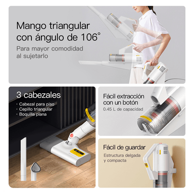 ASPIRADORA DEERMA CICLÓNICA 3 EN 1 DX888 - 3