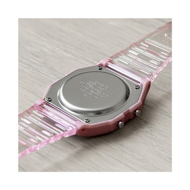 RELOJ DIGITAL PARA MUJER RESISTENTE AL AGUA COLOR ROSA - DISEÑO DEPORTIVO CON LUZ Y CALENDARIO - 3