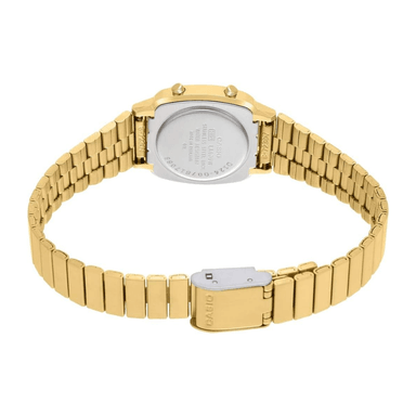 RELOJ VINTAGE PARA MUJER RESISTENTE AL AGUA DISEÑO RETRO - ELEGANTE COLOR DORADO- REGALO IDEAL PARA MUJER - 2