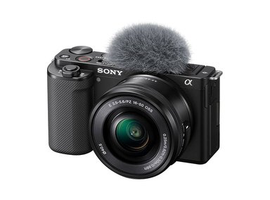 CÁMARA SONY ALPHA ZV-E10 MIRRORLESS CON LENTE 16-50MM BLACK - 1