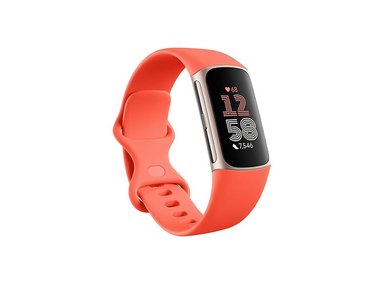 SMARTWATCH FITBIT CHARGE 6 GPS GOLD ROJO - 1