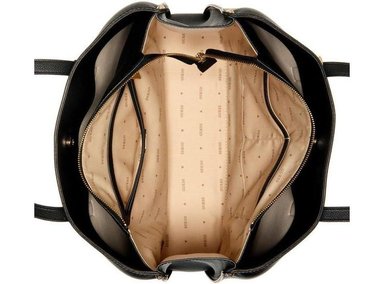 BOLSO GUESS FACTORY 140912 NEGRO MERIDIAN GIRLFRIEND TIPO TOTE CON CAÍDA HOMBRO 57.8 CM - 3