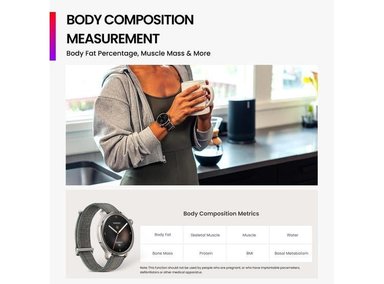SMARTWATCH AMAZFIT BALANCE 46MM GPS + CELLULAR NEGRO - 2