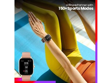 SMARTWATCH AMAZFIT VIDRIO NEGRO GTS 3 SE 1.75' GPS + CELULAR - 3