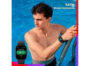 SMARTWATCH AMAZFIT VIDRIO NEGRO GTS 3 SE 1.75' GPS + CELULAR - 5