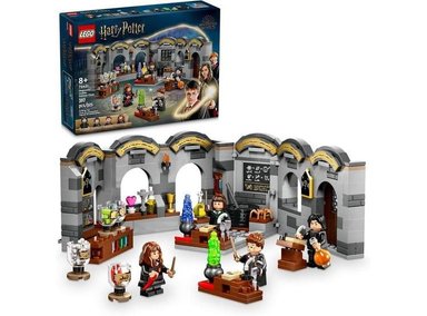 LEGO HARRY POTTER CASTILLO DE HOGWARTS: JUEGO DE CLASE DE POCIONES, COLECCIONABLE CON 4 MINIFIGURAS - 1