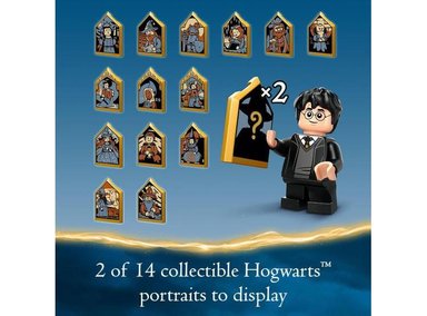 LEGO HARRY POTTER CASTILLO DE HOGWARTS: JUEGO DE CLASE DE POCIONES, COLECCIONABLE CON 4 MINIFIGURAS - 4