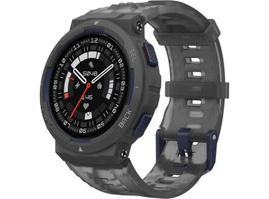 RELOJ AMAZFIT NEGRO ACTIVE EDGE INTELIGENTE RESISTENTE DEPORTIVO Y FITNESS GPS ENTRENADOR SALUD AI BATERÍA 16 DÍAS - 1