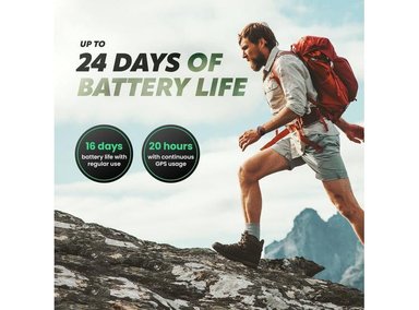 RELOJ AMAZFIT NEGRO ACTIVE EDGE INTELIGENTE RESISTENTE DEPORTIVO Y FITNESS GPS ENTRENADOR SALUD AI BATERÍA 16 DÍAS - 4