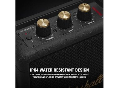 PARLANE BLUETOOTH MARSHALL 1005544 PORTATIL STOCKWELL II ALTAVOZ MAS 20 HORAS MUSICA DISEÑO RESISTENTE AL AGUA - 2