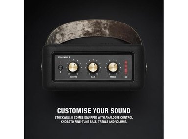 PARLANE BLUETOOTH MARSHALL 1005544 PORTATIL STOCKWELL II ALTAVOZ MAS 20 HORAS MUSICA DISEÑO RESISTENTE AL AGUA - 3