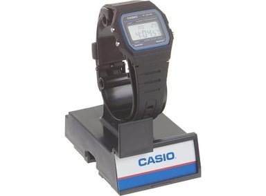 RELOJ CASIO G-SHOCK DIGITAL F-91W-1X F91W CON ALARMA LUZ LED RESISTENTE AL AGUA Y BATERÍA 7 AÑOS - 4