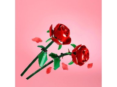 LEGO KIT DE ROSAS PARA DECORACIÓN DEL HOGAR Y REGALO, PARTE DE LA COLECCIÓN BOTÁNICA - 3