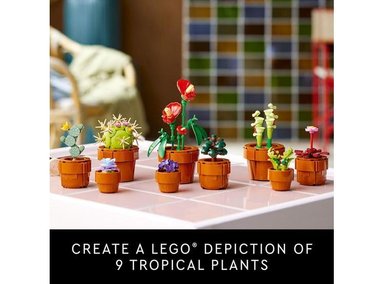 LEGO BOTANICALS PLANTAS ARTIFICIALES PARA DECORACIÓN, IDEAL ADULTOS Y REGALOS - 2