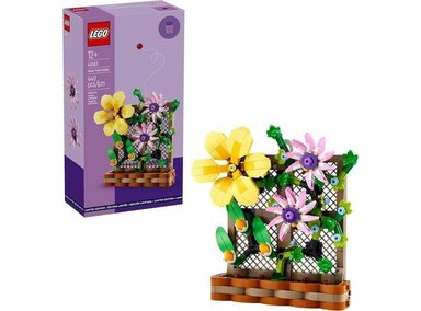 JUEGO CONSTRUCCIÓN LEGO 40683 FLOWER TRELLIS DISPLAY JUEGO DECORACIÓN FLORAL PRIMAVERA EL HOGAR CON FLORES VIBRANTES - 1