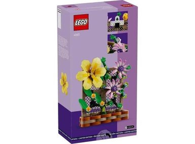 JUEGO CONSTRUCCIÓN LEGO 40683 FLOWER TRELLIS DISPLAY JUEGO DECORACIÓN FLORAL PRIMAVERA EL HOGAR CON FLORES VIBRANTES - 2