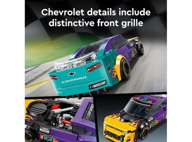 JUGUETE ARMABLE LEGO 6506055 SPEED CHAMPIONS CHEVROLET CAMARO ZL1 AUTO CARRERAS NASCAR NIÑOS Y FANÁTICOS - 3