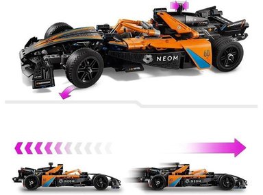 JUGUETE ARMABLE LEGO 6517015 TECHNIC Y SPEED CHAMPIONS MCLAREN RACING PACK JUGUETES CONSTRUCCIÓN NIÑOS DESDE 9 AÑOS - 3