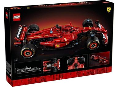AUTOMÓVIL LEGO TECHNIC FERRARI SF-24 F1 CONSTRUCCIÓN ADULTOS CON CARACTERÍSTICAS REALISTAS Y MOTOR DETALLADO - 5