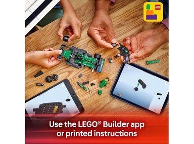 LEGO ASTON MARTIN ARAMCO F1 AMR24 SET DE CONSTRUCCIÓN - IDEAL PARA NIÑOS A PARTIR DE 10 AÑOS - 5