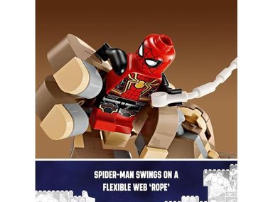 LEGO MARVEL SPIDER-MAN: SANDMAN: JUEGO DE CONSTRUCCIÓN INSPIRADO EN SPIDER-MAN NO WAY HOME CON HÉROES Y VILLANOS - 4