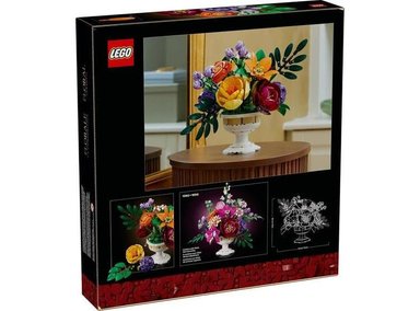 LEGO BOTANICALS JUEGO DE RAMOS FLORAL PARA ADULTOS, KIT DECORACIÓN PARA HOGAR, OFICINA O REGALO - 5