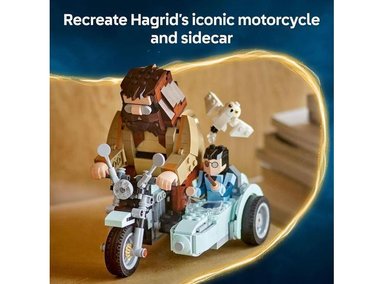 LEGO HAGRID Y HARRY POTTER, JUGUETE DE CONSTRUCCIÓN PARA NIÑOS Y FANÁTICOS, IDEAL PARA REGALAR - 2