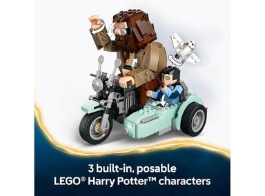 LEGO HAGRID Y HARRY POTTER, JUGUETE DE CONSTRUCCIÓN PARA NIÑOS Y FANÁTICOS, IDEAL PARA REGALAR - 3