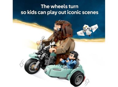 LEGO HAGRID Y HARRY POTTER, JUGUETE DE CONSTRUCCIÓN PARA NIÑOS Y FANÁTICOS, IDEAL PARA REGALAR - 4