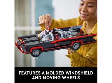 LEGO DC BATMAN: BATMOBILE CLÁSICO DE LA SERIE DE TV DE 1966, SET DE CONSTRUCCIÓN PARA ADULTOS - 2